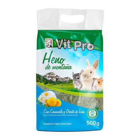 HENO VIT PRO 500gr camomila y diente de león