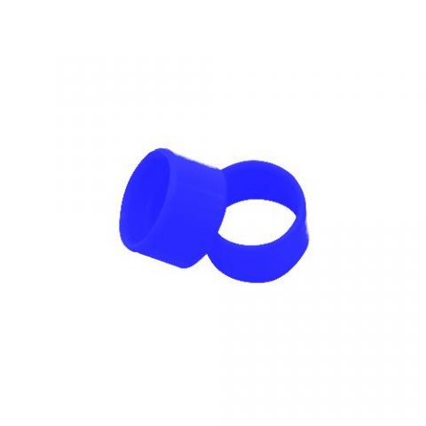100 ANILLAS DE PLASTICO ABIERTA (azul-blue)