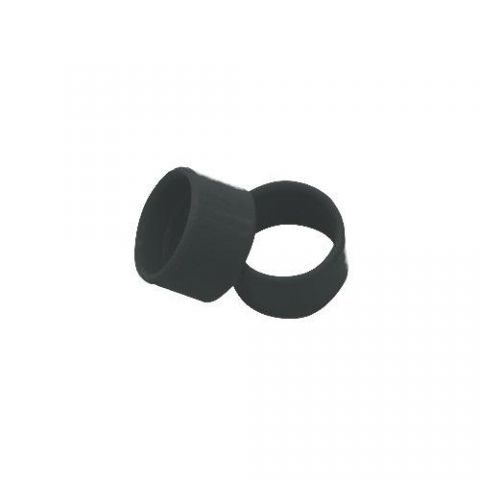 100 ANILLAS DE PLASTICO ABIERTA (negro)