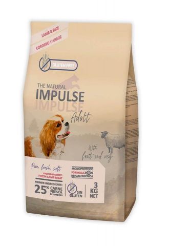 The Natural Impulse Dog Adult Lamb 3 kg