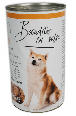 Bocaditos en salsa dog buey 1230gr