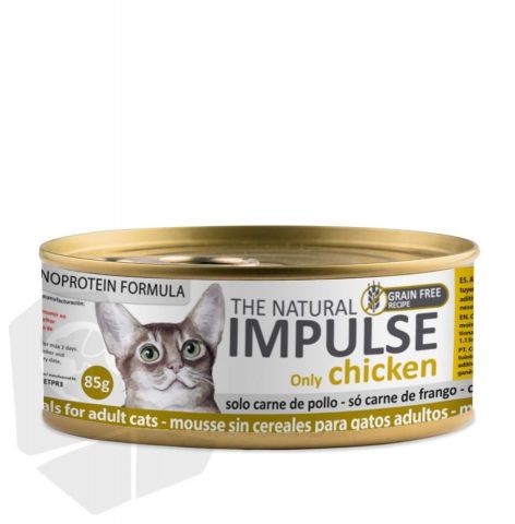 IMPULSE CAT HUMEDO POLLO 85gr