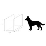 Kit  terrario REPTI-SELVA CRISTAL 80X31X46 cms