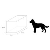 Kit  terrario REPTI-SELVA CRISTAL 100X40X45 cms