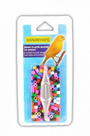 Kanaryapo Anillas de Colores ( 3 mm)