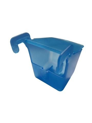 COMEDERO TAPA AZUL/AZUL (agujero corrido)