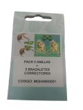 PACK 5 ANILLAS+ 5 BRAZALETES CORRECTORES 3mm