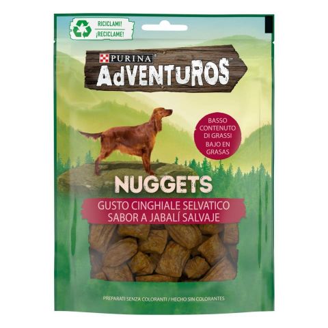Adventuros Nuggets de Jabalí para perros 90G