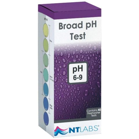 NARROW ph TEST NT AGUA DULCE 6-9