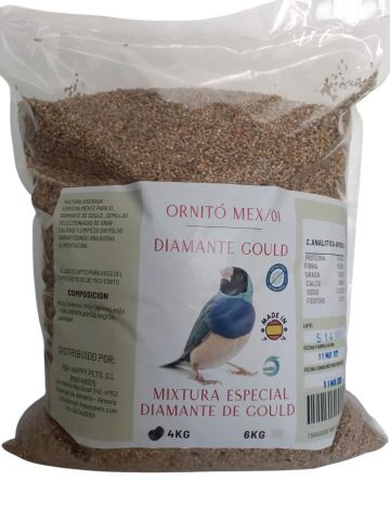 ORNITÓ MEX/01 DIAMANTE DE GOULD 20KG