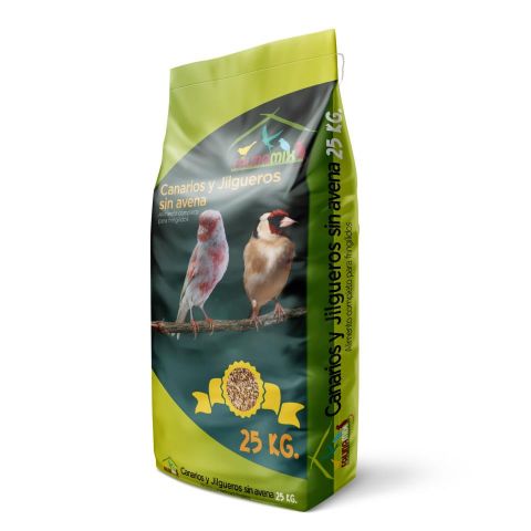 FAUNAMIX CANARIOS SIN AVENA S/25kg