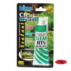 Silicona transparente para acuario 75g