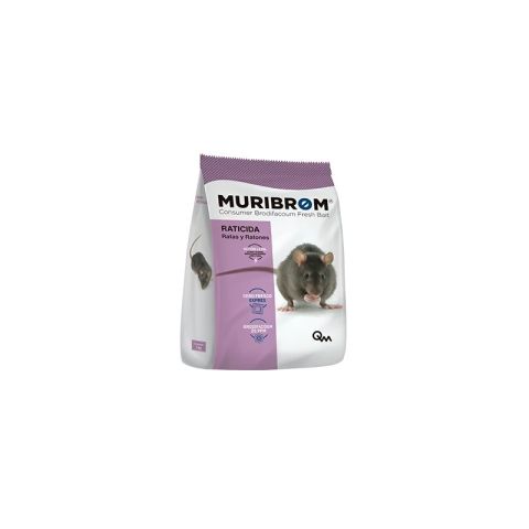 Raticida Muribrom Consumer Brodifacoum F.Bait 150g
