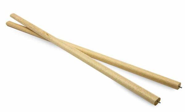 PALO POSADERO DE MADERA 25 CM (especial heridas)