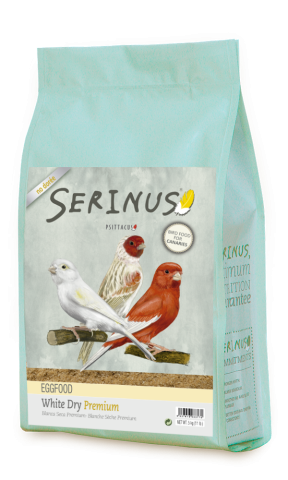 SERINUS PASTA DE CRÍA BLANCA SECA PREMIUM