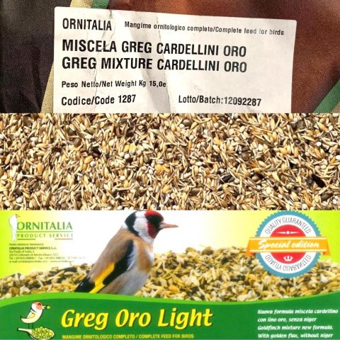 ORNITALIA GRENG GOLDFINCH ORO LIGHT 3KG