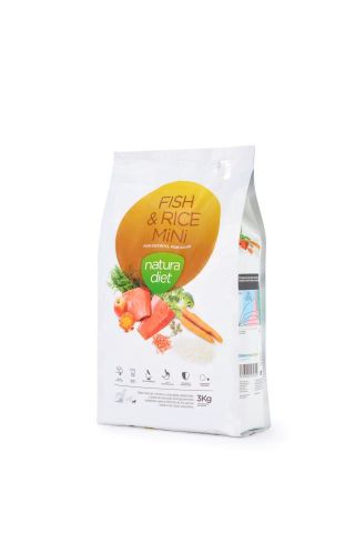 NATURA DIET FISH & RICE MINI 3 Kg 