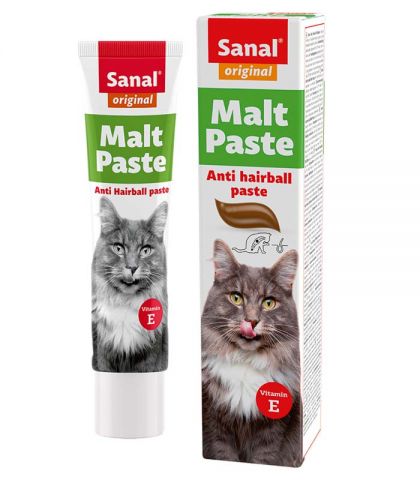 Sanal Malt Anti-Hairball Paste cat 100 g
