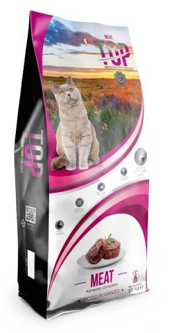 Top Cat Meat 20Kg (Rico en Ternera)