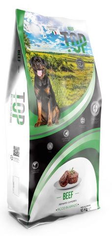 Top Dog con Beef 10Kg (Rico en Carne de Vacuno)
