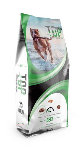 Top Dog con Beef 20Kg (Rico en Carne de Vacuno)