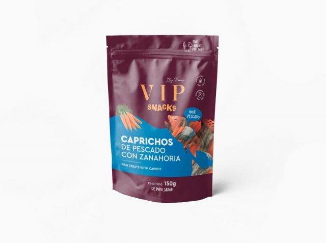 VIP CAPRICHOS PESCADO CON ZANAHORIA 1X150 GR