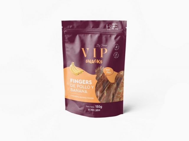 VIP FINGERS POLLO & BANANA 1X150 GR