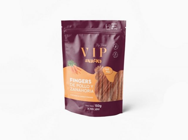 VIP FINGERS POLLO & ZANAHORIA 1X150 GR