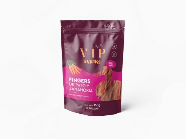 VIP FINGERS PATO & ZANAHORIA 1X150 GR