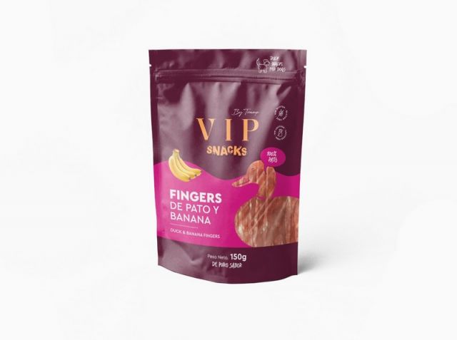 VIP FINGERS PATO & BANANA 10X150 GR