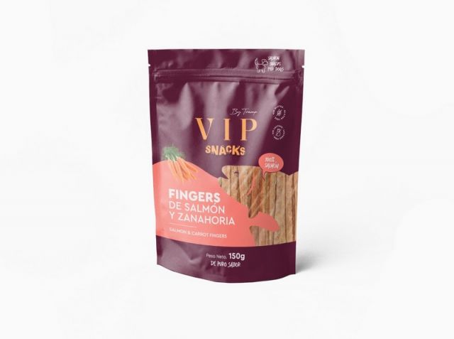 VIP FINGERS SALMÓN & ZANAHORIA 10X150 G