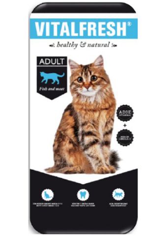 vitalfresh cat fish and meat 28/12 (20kg)