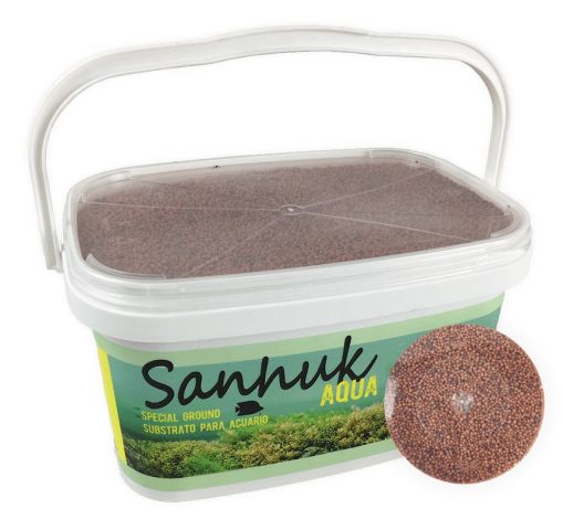Arena Diatomea Sannuk Rojiza cubo 5,5L