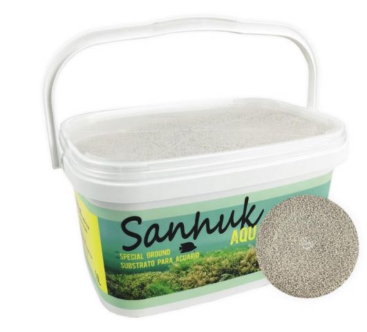 Arena Diatomea Sannuk Blanca cubo 5,5L