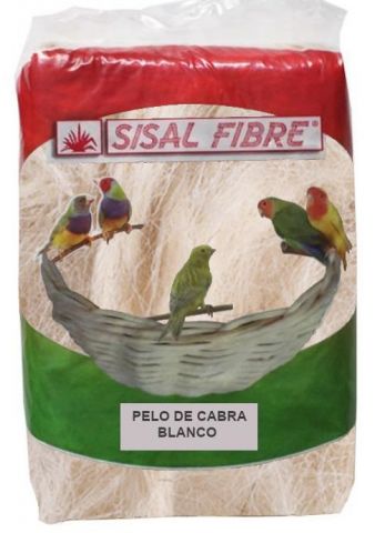 Pelo de Cabra Blanco 50gr