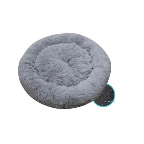 CUNA DONUT ANTIESTRES GRIS CLARO 100CM