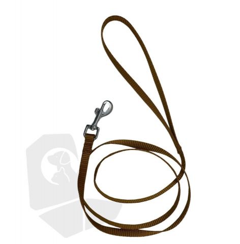 Correa en nylon marron (1 x 120cm)