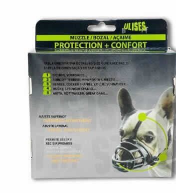 Bozal elástico de silicona ajustable. Talla 5