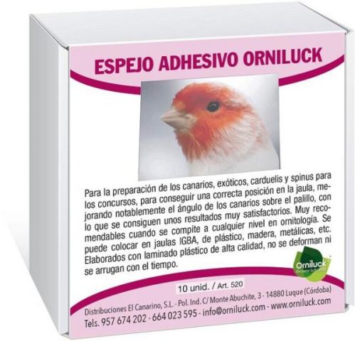 ESPEJO ADHESIVO ORNILUCK (10unidades)